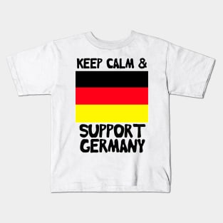 Keep Calm And Support Germany Kids T-Shirt